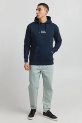 !Solid Kapuzenpullover SDRubin Dunkelblau/Blau
