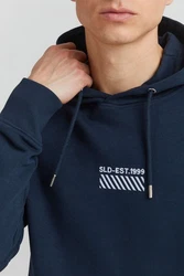 !Solid Kapuzenpullover SDRubin Dunkelblau/Blau