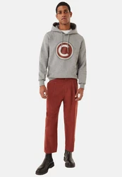 Colmar Sweatshirt Fast Trek Grau/Creme/Rot