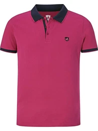 Poloshirt LAVRANS aus luftigem Baumwollpikee