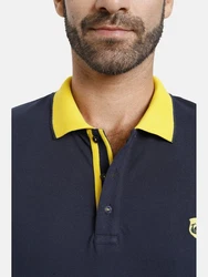 Jan Vanderstorm Poloshirt LAVRANS Dunkelblau/Blau