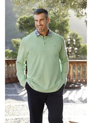 Charles Colby Langarm-Poloshirt EARL DAREN 
