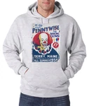 Youth Designz Kapuzenpullover Pennywise Herren Hoodie Grau/Silber/Weiß