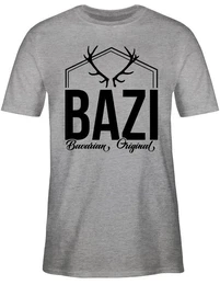 T-Shirt Bazi - Original Bavarian Bayern Mnner