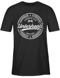 T-Shirt Chronisch Unterhopft Bierliebhaber Geschenk Bier Mode fr Oktoberfest Herren