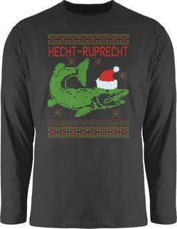Shirtracer Rundhalsshirt Hecht Ruprecht Weihachten Kleidung