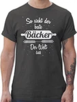 Shirtracer T-Shirt So sieht der beste Bäcker der Welt aus Beruf und Job Geschenke 
