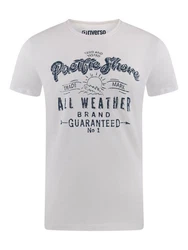 riverso Herren T-Shirt RIVLeon Rundhals O-Neck Kurzarm Tee Shirt Regular Fit Grau/Weiß/Hellblau/Creme