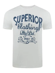 riverso Herren T-Shirt RIVLeon Rundhals O-Neck Kurzarm Tee Shirt Regular Fit Hellblau/Grau/Blau/Creme