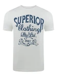 riverso Herren T-Shirt RIVLeon Rundhals O-Neck Kurzarm Tee Shirt Regular Fit Hellblau/Grau/Blau/Creme