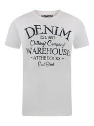 T-Shirt Herren Printshirt RIVLeon Regular Fit (1-tlg) Kurzarm Tee Shirt mit Rundhalsausschnitt aus 100% Baumwolle