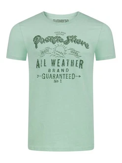riverso Herren T-Shirt RIVLeon Rundhals O-Neck Kurzarm Tee Shirt Regular Fit Hellgrün/Grün riverso Herren T-Shirt RIVLeon Rundhals O-Neck Kurzarm Tee Shirt Regular Fit Hellgrün/Grün