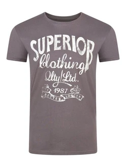 riverso Herren T-Shirt RIVLeon Rundhals O-Neck Kurzarm Tee Shirt Regular Fit Grau/Dunkelgrau/Lila riverso Herren T-Shirt RIVLeon Rundhals O-Neck Kurzarm Tee Shirt Regular Fit Grau/Dunkelgrau/Lila
