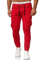 OneRedox Herren Chino Pants Jeans Skinny Fit Modell 3207 3207C