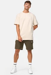 Indicode Sweatshorts Dannie Dunkelgrün/Khaki