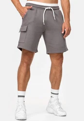 Indicode Sweatshorts Dannie Hellgrau/Grau/Dunkelgrau/Khaki/Braun