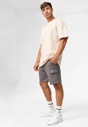 Indicode Sweatshorts Dannie Hellgrau/Grau/Dunkelgrau/Khaki/Braun