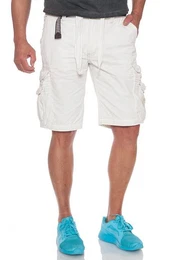 Cargoshorts TLZ Catalao offwhite mit Seitentaschen und Grtel