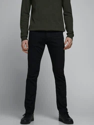 JACK & JONES Herren Jjiglenn Jjfelix Slim Jeans Schwarz