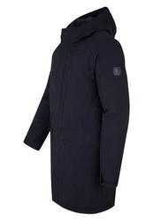 Elkline Winterjacke Respect Oversized Parka Dunkelblau/Schwarz