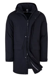 Elkline Winterjacke Respect Oversized Parka Dunkelblau/Schwarz