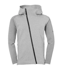 uhlsport Sweatjacke Essential Pro Kapuzenjacke Grau/Hellgrau