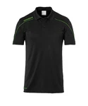 uhlsport T-Shirt Stream 22 Poloshirt Schwarz/Dunkelgrün/Grün