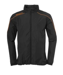 uhlsport Sweatjacke Stream 22 Allwetterjacke Schwarz/Orange/Gelb