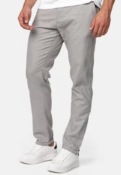 Indicode Leinenhose Bryne Dunkelgrau/Schwarz/Grau/Khaki