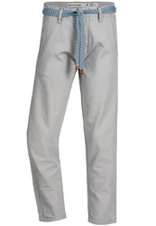 Indicode Leinenhose Bryne Dunkelgrau/Schwarz/Grau/Khaki