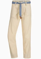 Indicode Leinenhose Bryne Khaki/Beige
