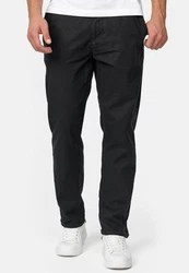 Indicode Leinenhose Bryne Schwarz/Dunkelgrau