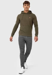 Indicode Kapuzenpullover Franz Dunkelgrün/Khaki
