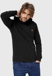 Indicode Kapuzenpullover Franz Schwarz/Braun/Rosa