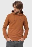 Indicode Kapuzenpullover Franz Braun/Orange