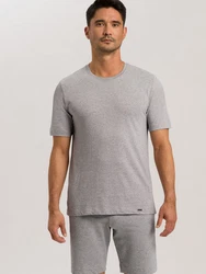 Hanro T-Shirt Living Shirts Grau/Hellgrau