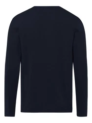 Hanro Longsleeve Living Shirts Dunkelblau/Blau