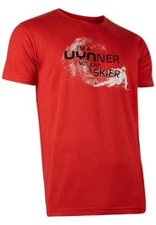 UYN T-Shirt Club Skier Rot/Braun