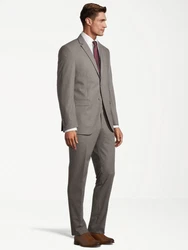 SteffenKlein Anzug SLIM FIT Braun/Grau/Beige/Lila