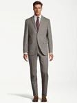SteffenKlein Anzug SLIM FIT Braun/Grau/Beige/Lila SteffenKlein Anzug SLIM FIT Braun/Grau/Beige/Lila