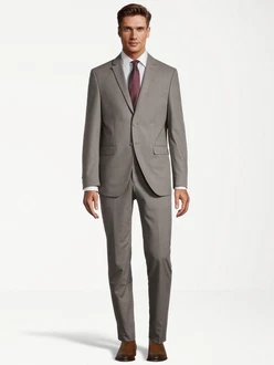SteffenKlein Anzug SLIM FIT Braun/Grau/Beige/Lila
