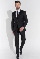 SteffenKlein Anzug SLIM FIT Dunkelgrau/Schwarz/Grau