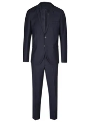 SteffenKlein Anzug SLIM FIT Dunkelblau/Hellblau/Blau