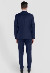 SteffenKlein Anzug SLIM FIT Dunkelblau/Hellblau/Blau