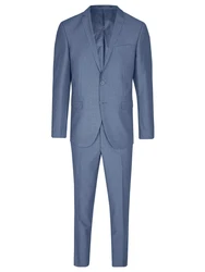 SteffenKlein Anzug SLIM FIT Hellblau/Blau/Grau