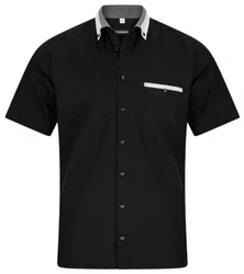 Huber Hemden Kurzarmhemd HU-0151 Button-down HU-0151