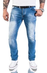 Rock Creek Slim-fit Jeans Herren Blau (M21)