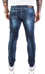 Rock Creek Slim-fit Jeans Herren Blau