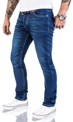 Rock Creek Slim-fit Jeans Herren Blau (M21)