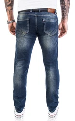 Rock Creek Slim-fit Jeans Herren Blau